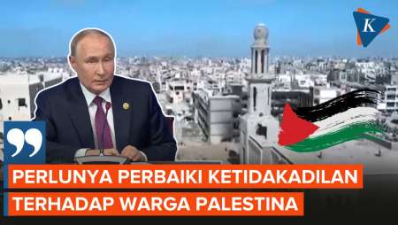 Putin: Perlu Perbaikan atas Ketidakadilan bagi Warga Palestina 