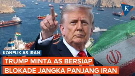 Trump Siapkan Blokade Jangka Panjang Untuk Tekan Program Nuklir Iran