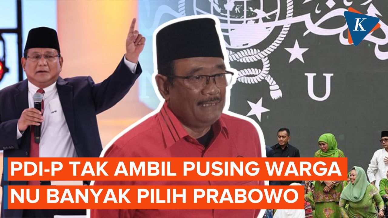 Respons PDI-P soal Prabowo Banyak Dipilih Warga NU