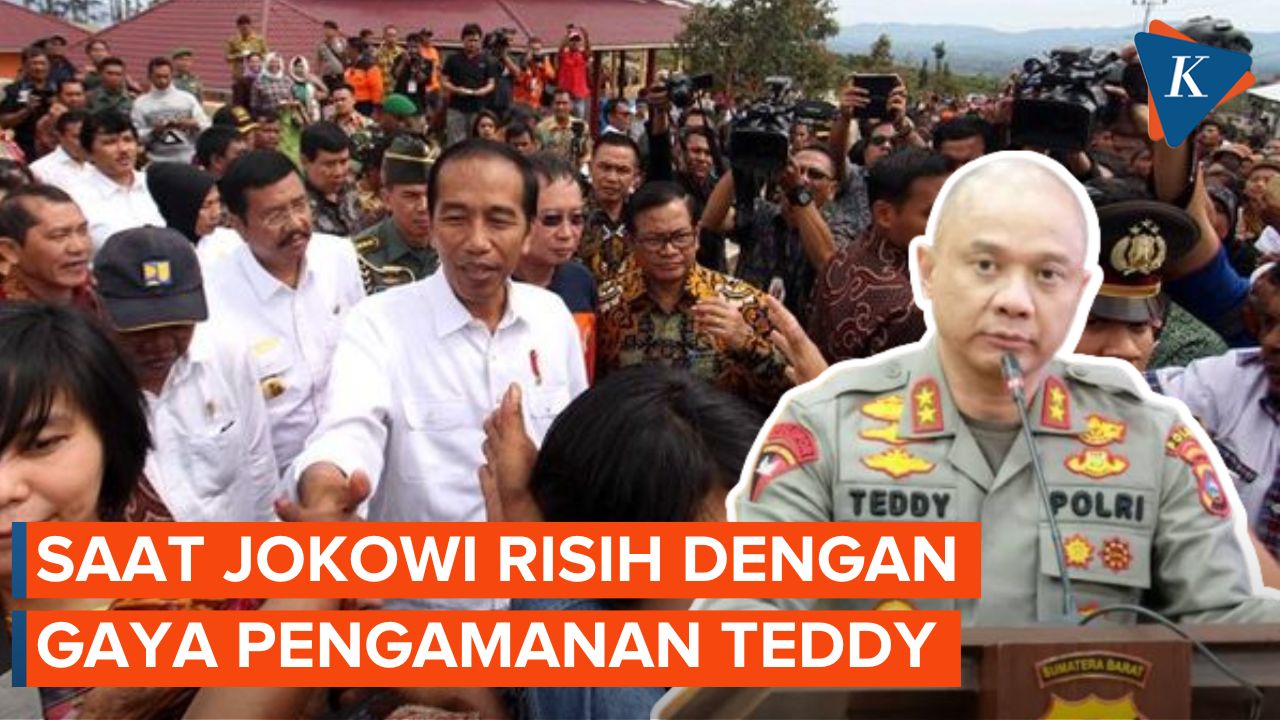 Jokowi Pernah Tak Nyaman dengan Gaya Pengamanan Teddy Minahasa
