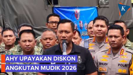 AHY Upayakan Diskon untuk Tarif Angkutan Mudik 2026