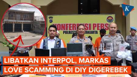 Markas Love Scamming Internasional Di DIY Digerebek, Omzet Puluhan Miliar!