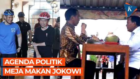 Sarapan Bareng AHY lalu Makan dengan Prabowo, Jokowi Gabung Koalisi?