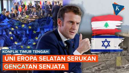 9 Negara Uni Eropa Selatan Termasuk Perancis Serukan Gencatan Senjata di Gaza dan Lebanon