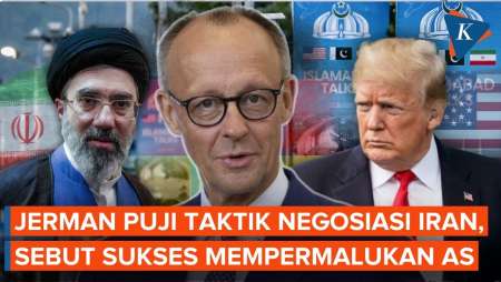 Puji Taktik Negosiasi Iran, Jerman: AS Sedang Dipermalukan!