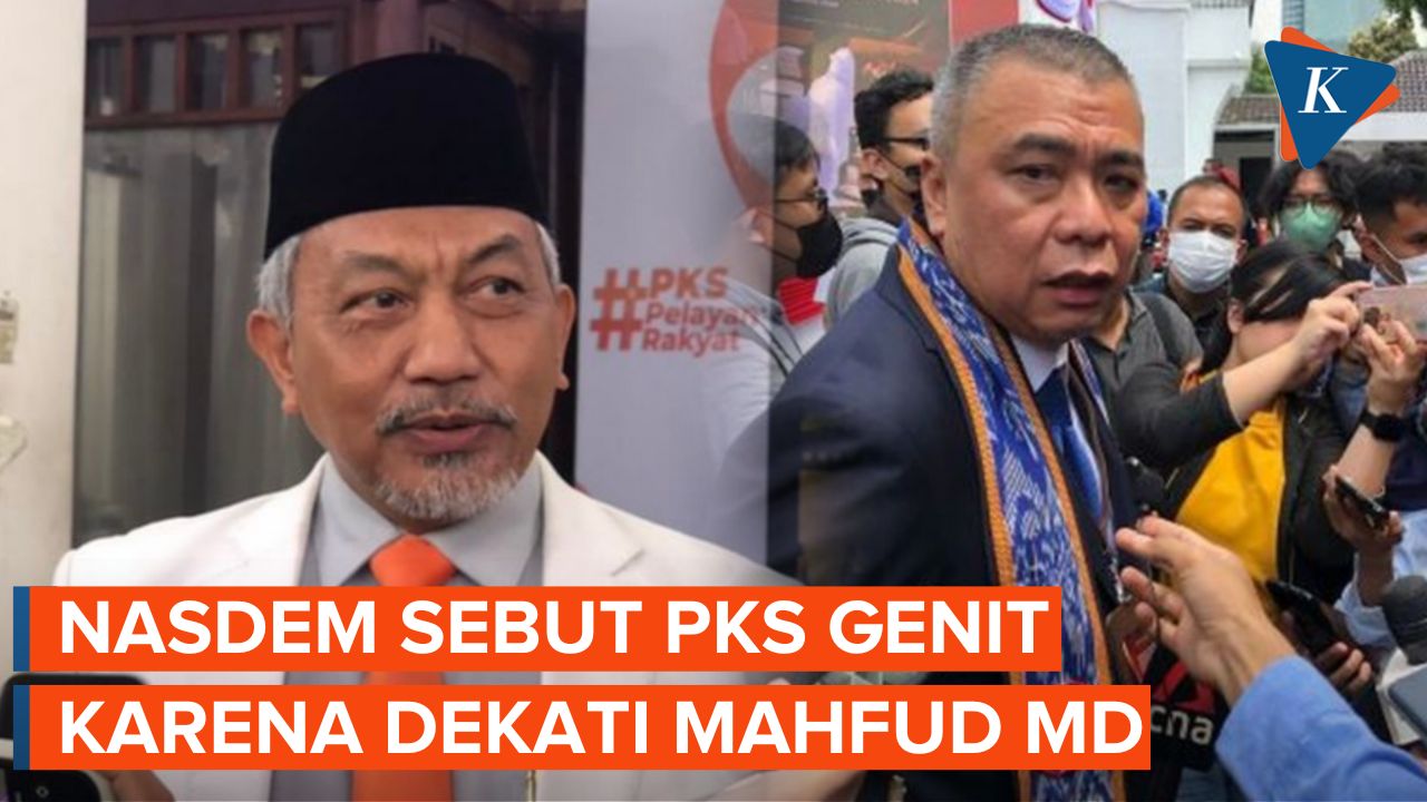 Disebut Genit oleh Nasdem karena Dekati Mahfud MD, PKS: Kami Banyak Silaturahmi