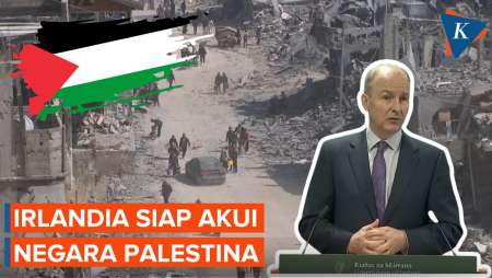 Menlu Irlandia Sebut Negaranya Siap Akui Negara Palestina