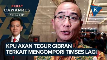 Gibran Kembali Kompori Timses Saat Debat, Ini Sikap KPU