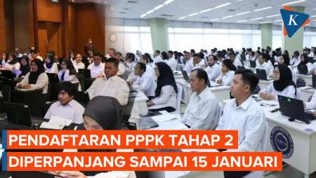 Diperpanjang Lagi, Pendaftaran PPPK Sampai 15 Januari