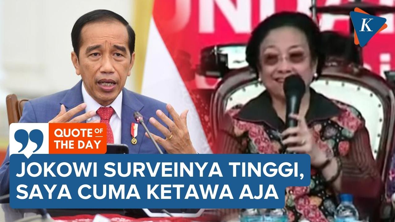 Saat Megawati Prihatin pada Jokowi yang Semakin Kurus