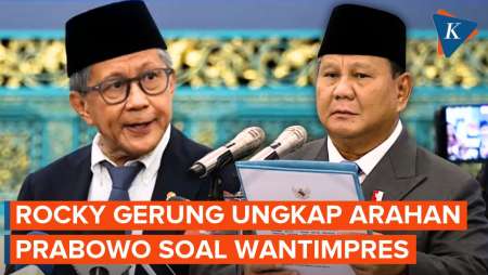 Jadi Anggota Wantimpres, Rocky Gerung Ungkap Arahan Prabowo