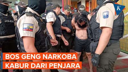 Ekuador Umumkan Situasi Darurat Usai Adolfo Macias Kabur dari Penjara