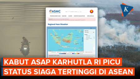Kabut Asap Akibat Karhutla Di Indonesia Picu Status Siaga Tertinggi Di Asia Tenggara