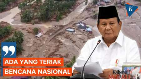 Prabowo: Ada Yang Teriak Bencana Nasional, Situasi Sumatera Terkendali