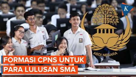 Lulusan SMA/SMK/MA Bisa Daftar CPNS, Apa Saja Formasi yang Dibuka?