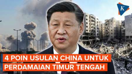 China Usul 4 Poin Perdamaian Timur Tengah, Tak Ingin Dunia Kembali Ke Hukum Rimba