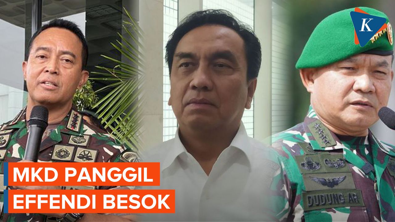MKD Akan Panggil Effendi Simbolon, Buntut Pernyataannya Singgung TNI
