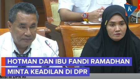 Hotman Paris Dampingi Ibu ABK Fandi Yang Dituntut Mati, Minta Keadilan Di DPR