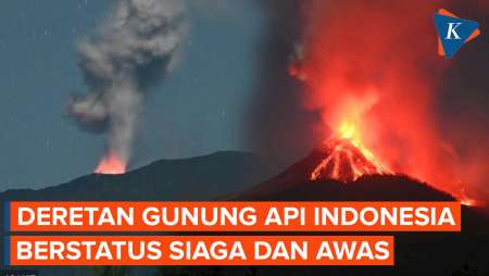 Daftar Gunung di Indonesia yang Berstatus Siaga dan Awas, Salah Satunya di Jawa