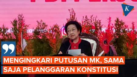 Tanggapi Revisi UU Pilkada, Megawati: Mengingkari Putusan MK Berarti Melanggar…