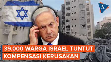 Netanyahu Pusing, 39.000 Warga Israel Tuntut Kompensasi Imbas Serangan Rudal Iran