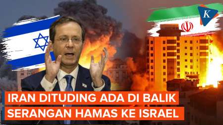 Israel Tuding Iran Terlibat Serangan Besar Hamas ke Israel