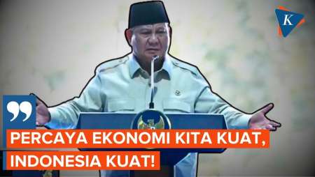 Soroti Pelemahan Rupiah, Prabowo Tekankan Ekonomi Indonesia Masih Kuat
