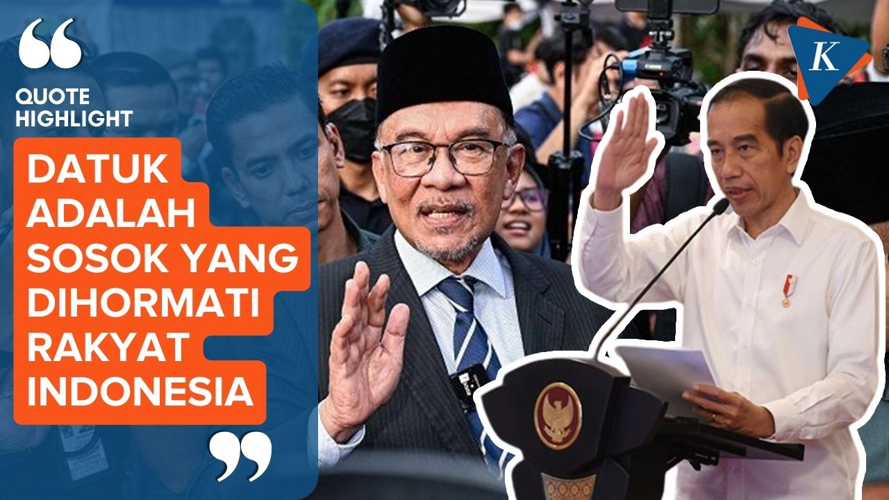 Anwar Ibrahim Terpilih Jadi PM Malaysia, Jokowi Beri Selamat