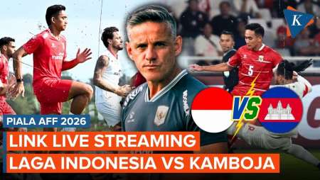 Jadwal Live Streaming Indonesia Vs Kamboja Piala AFF 2026 Malam Ini, Tayang Di TV Mana?