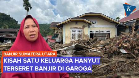 Kisah Satu Keluarga Hanyut Terseret Banjir Di Garoga Tapsel, Selamat Berkat "Kuasa Tuhan"