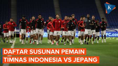 Ini Susunan Pemain Timnas vs Jepang, Beckham Putra Starter
