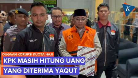KPK Masih Hitung Uang yang Diterima Yaqut dalam Dugaan Korupsi Kuota Haji