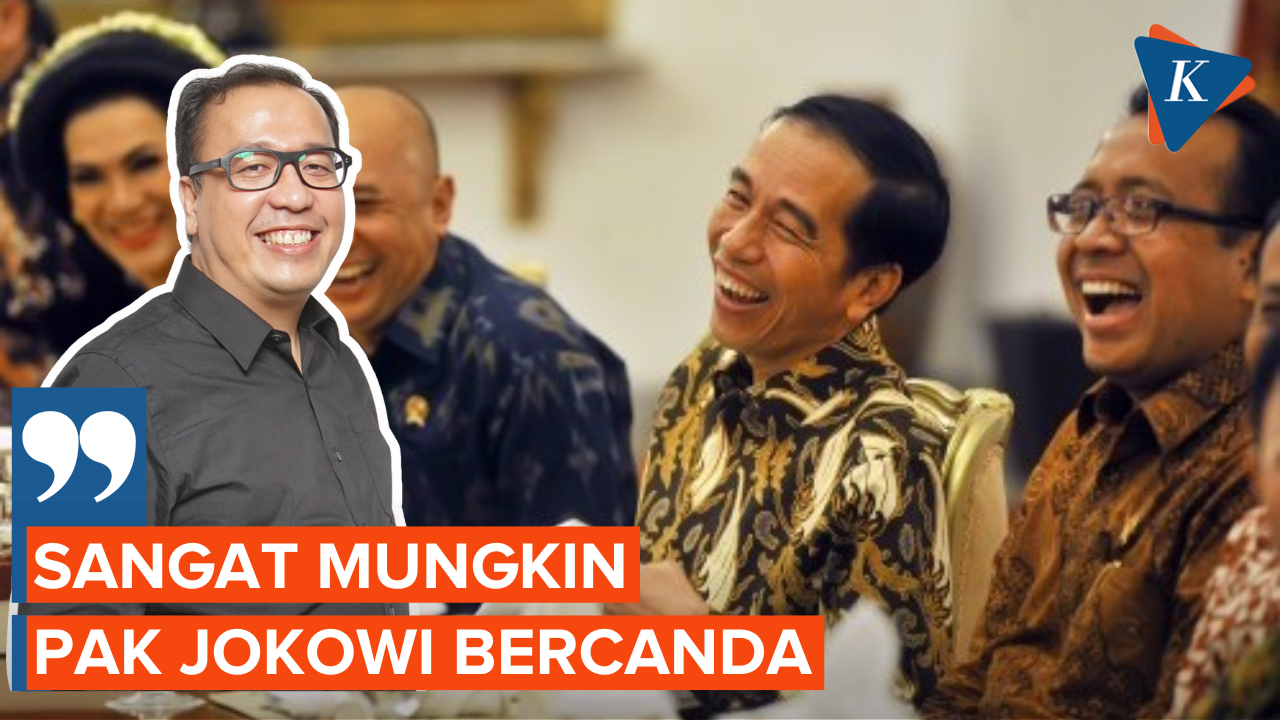 Sapaan Capres Jokowi Dinilai Hanya Candaan, Bisa Bikin Kepedean Prabowo hingga Erick Thohir