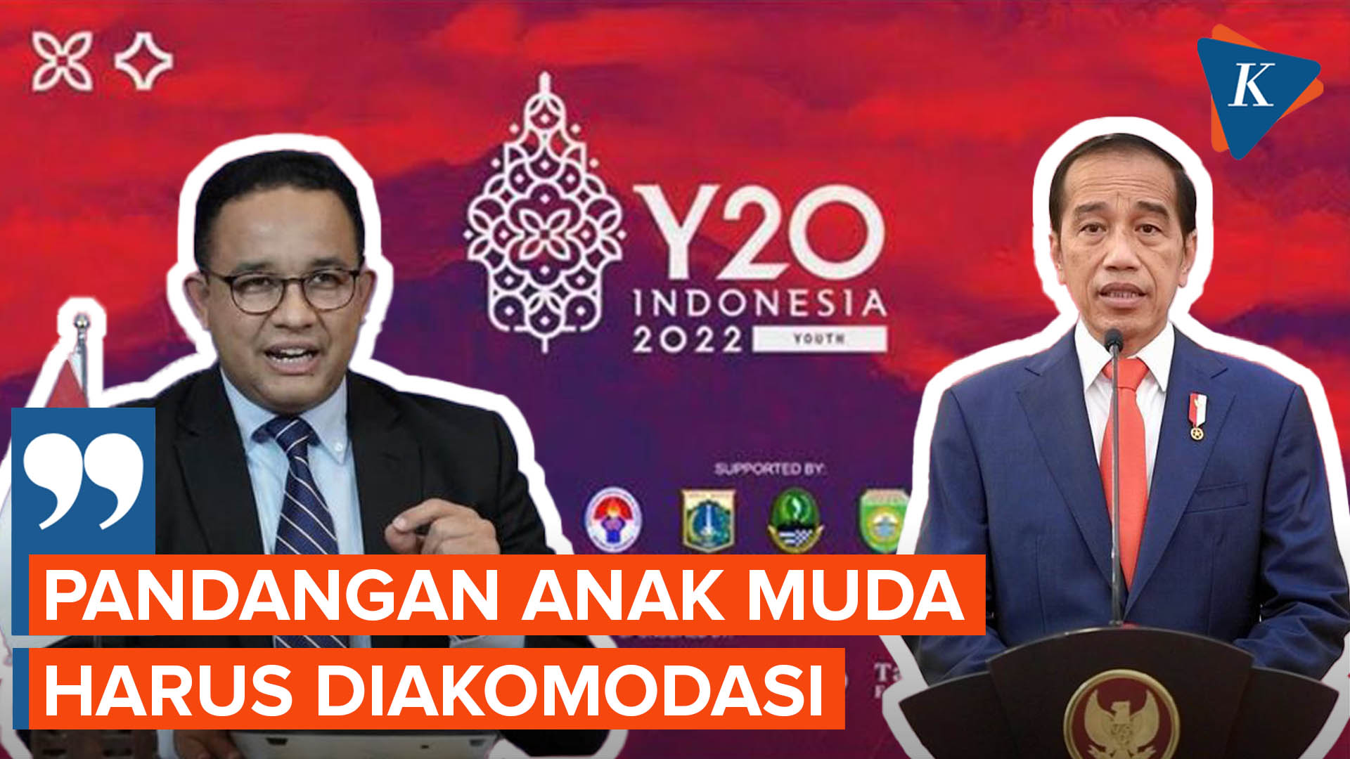Ini Permintaan Anies kepada Jokowi di Y20 Summit 2022