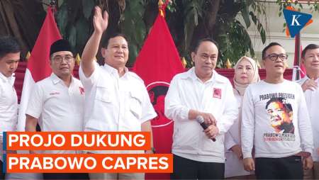 Projo Resmi Dukung Prabowo di Pilpres 2024