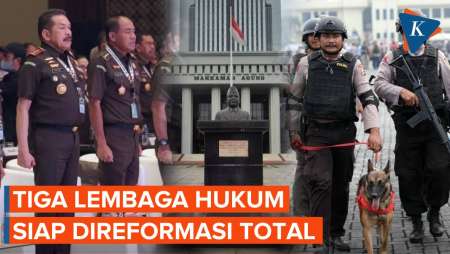 Indikasi Penyimpangan Menguat: Polri, Kejaksaan, Dan Pengadilan Bakal Direformasi