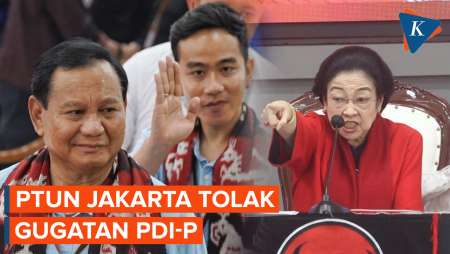 PTUN Jakarta Tolak Gugatan PDI-P soal Keabsahan Pencalonan Gibran sebagai Cawapres