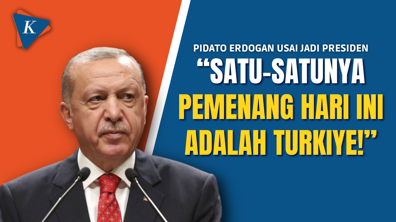 Momen Erdogan Bersyukur Usai Kembali Menangkan Pemilu Turkiye