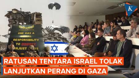 Ratusan Tentara Israel Menolak Lanjutkan Perang di Gaza