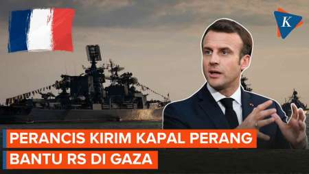 Usai Nyatakan Dukungan ke Israel, Perancis Kini Kirim Kapal Bantuan ke Gaza