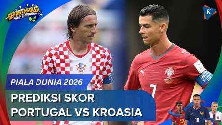 Prediksi Skor Portugal Vs Kroasia Piala Dunia 2026, Laga Reuni Ronaldo-Modric