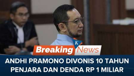 Eks Kepala Bea-Cukai Makassar Andhi Pramono Divonis 10 Tahun Penjara atas Kasus Korupsi