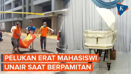 Pelukan Terakhir Mahasiswi Kedokteran Unair Sebelum Ditemukan Tewas