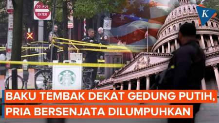 Tembakan Beruntun Di Luar Gedung Putih Saat Trump Bahas Perjanjian Dengan Iran, Satu Tewas