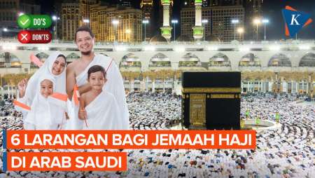 6 Hal yang Tak Boleh Dilakukan Jemaah Haji di Tanah Suci
