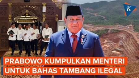 Presiden Prabowo Malam-malam Kumpulkan Kabinet di Hambalang, Bahas Apa?