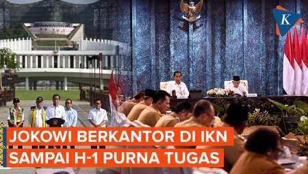 Jokowi Ngantor di IKN 40 Hari, Mulai 10 September hingga 19 Oktober