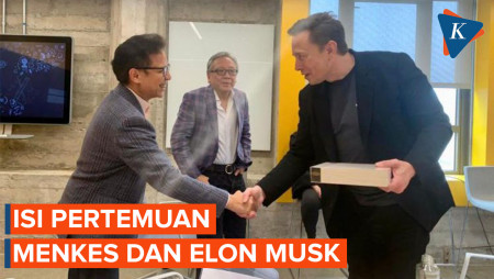 Menkes dan Elon Musk Ketemuan di AS, Bahas Apa?