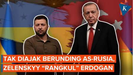 Tak Diundang dalam Perundingan AS-Rusia, Zelenskyy Temui Erdogan