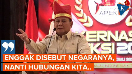 Prabowo Ungkap Ada Negara Lain Larang Nelayan RI Tangkap Tuna